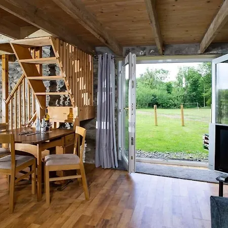 Converted Granary On A Rural Small Holding Cross Inn Esterno foto